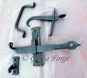 wrought iron latch for gate